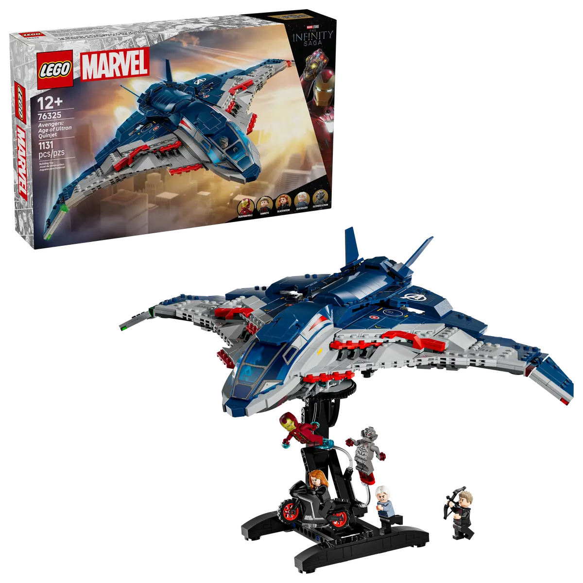 Lego Marvel Avengers: Age of Ultron Quinjet - 76325