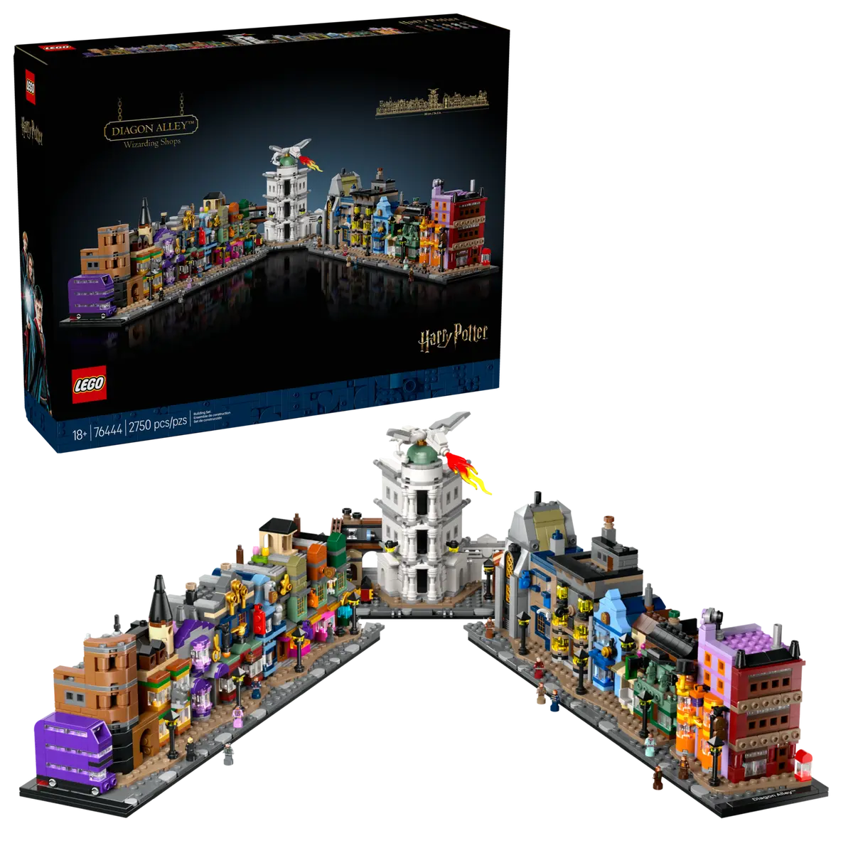 Lego Harry Potter Diagon Alley™ Wizarding Shops - 76444
