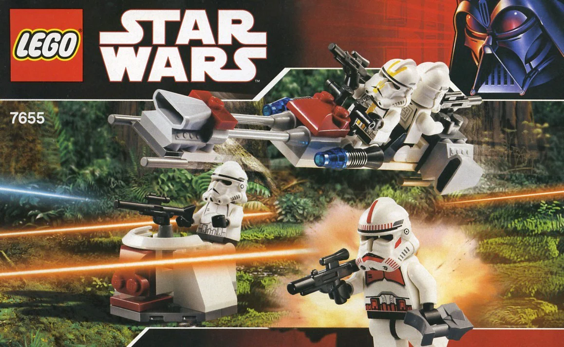 Pre-Owned Lego Star Wars Clone Troopers Battle Pack - 7655 - Image 2