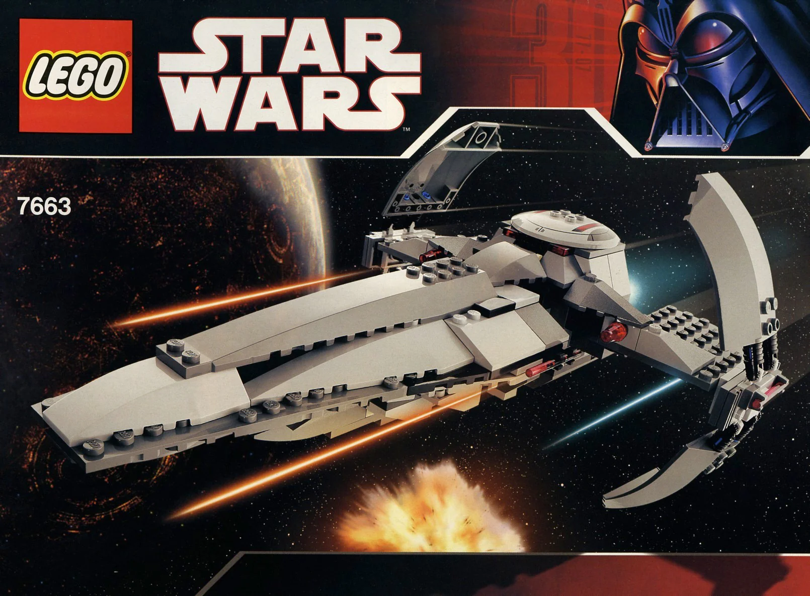 Pre-Owned Lego Star Wars Sith Infiltrator - 7663 - Image 2