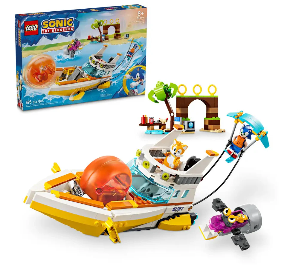 Lego Sonic the Hedgehog™ Tails' Adventure Boat - 76997