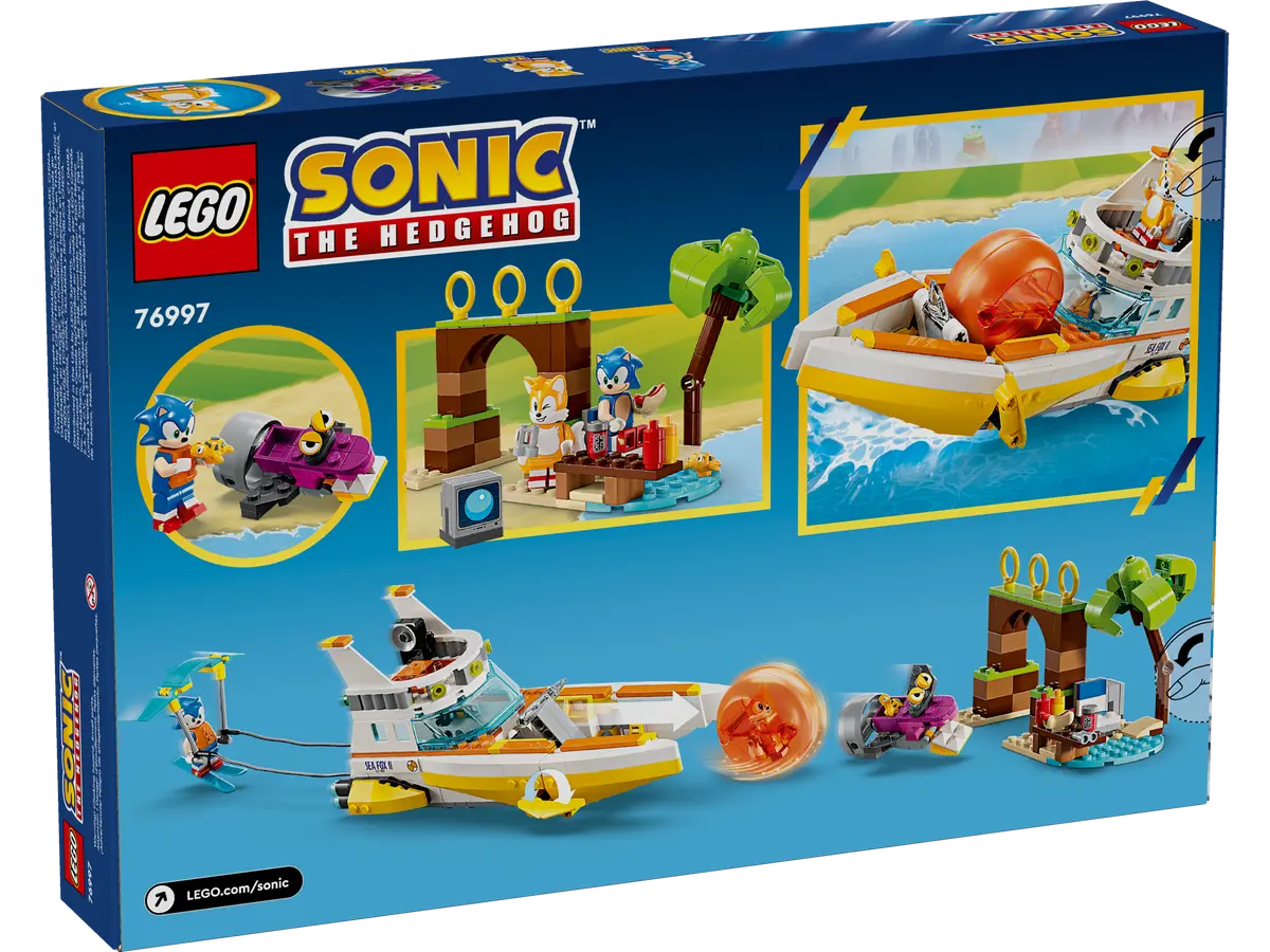 Lego Sonic the Hedgehog™ Tails' Adventure Boat - 76997 - Image 9