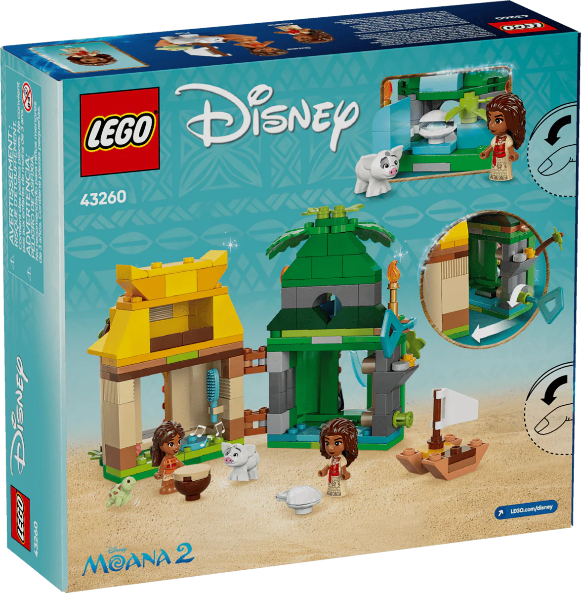 Lego Disney Moana's Island Fun - 43260 - Image 12