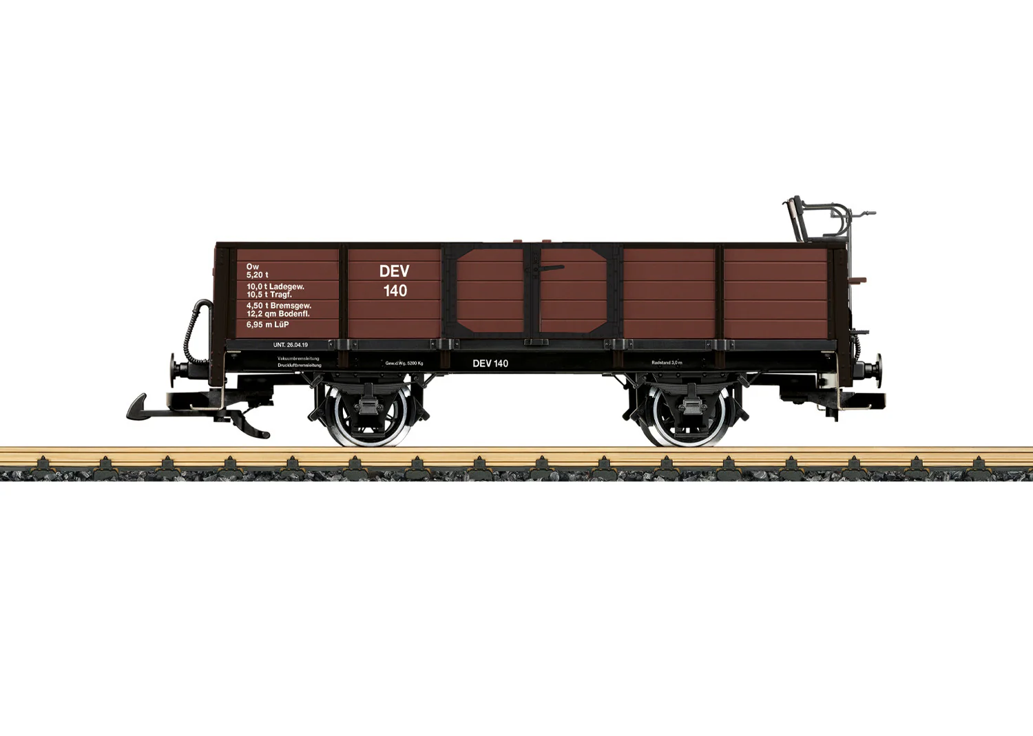 DEV 2-Axle Hopper Car