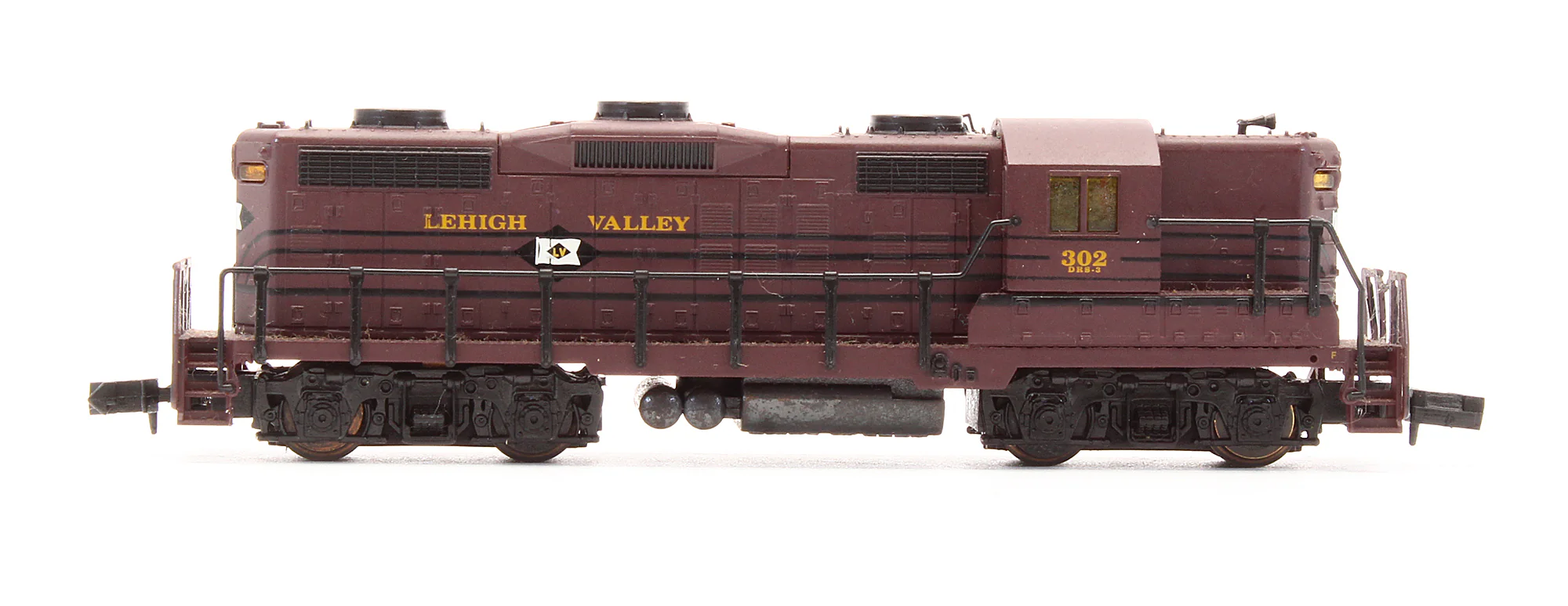 Pre-Owned 7129 GP18 Hi Nose With Dynamic Brakes Diesel Locomotive Lehigh Valley - Road #302 - Image 3