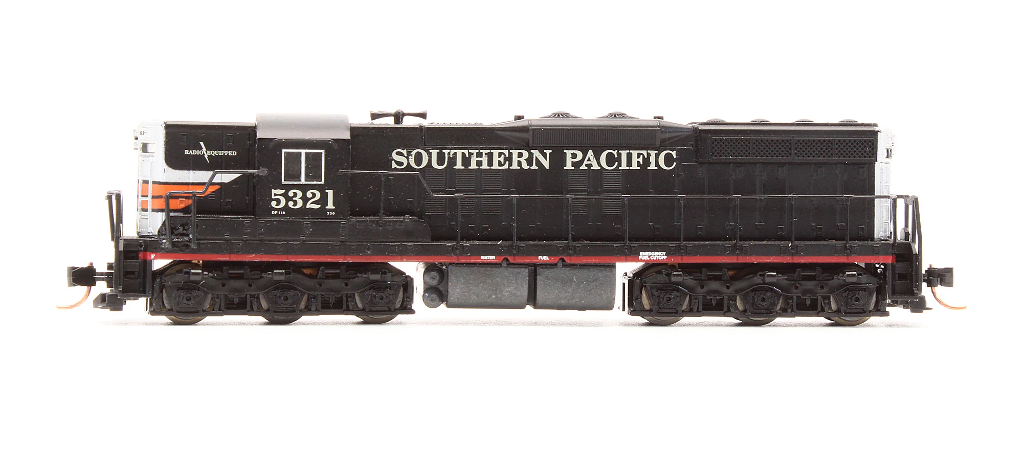 Pre-Owned 7728 SD7 Diesel Locomotive Southern Pacific (Black Widow) - Road #5321 - Image 4
