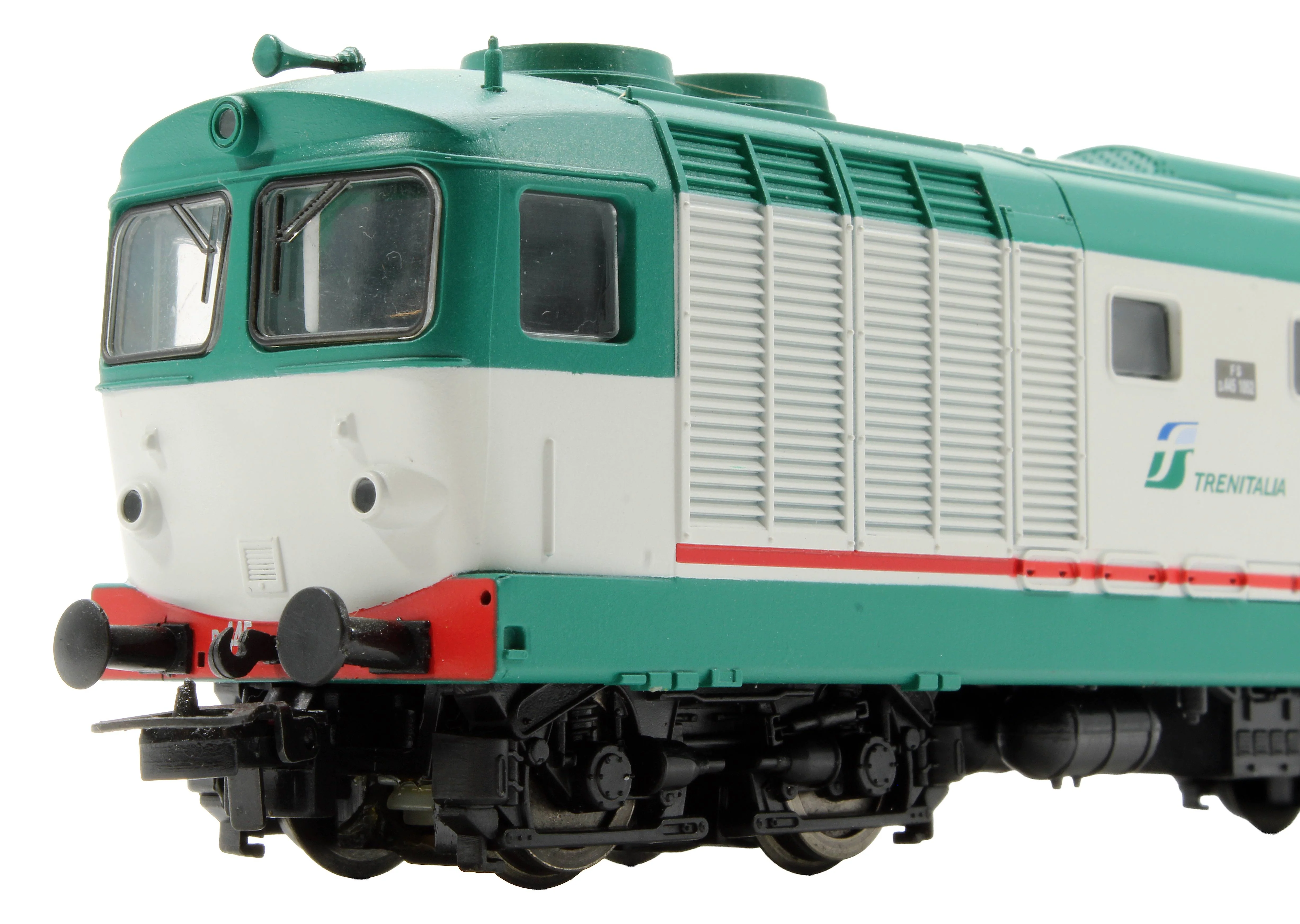 Pre-Owned HL2010 TrenItalia Grey & Blue FS Class D445 1052 Diesel Locomotive - Image 3
