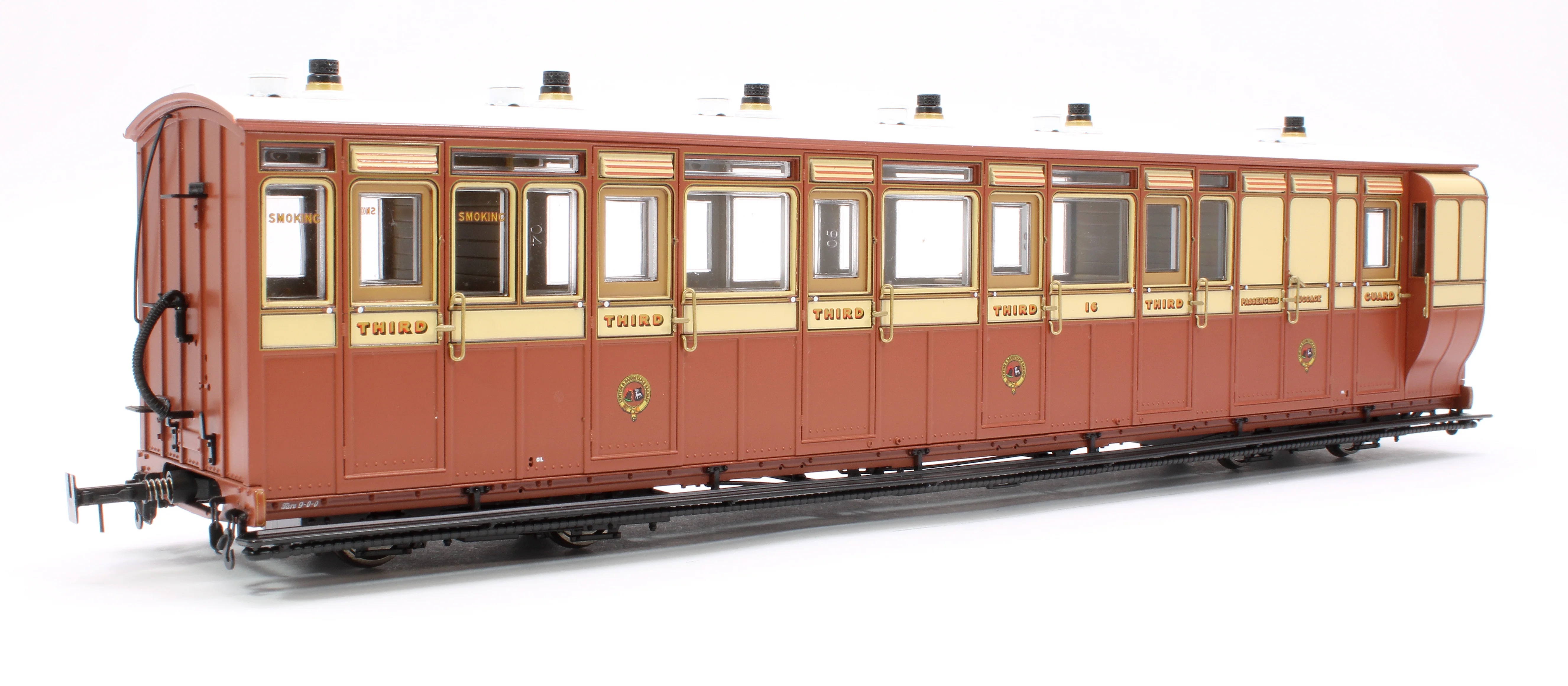 Lynton & Barnstaple Brake 3rd No.16 1898-1902 - DCC Fitted - Image 3