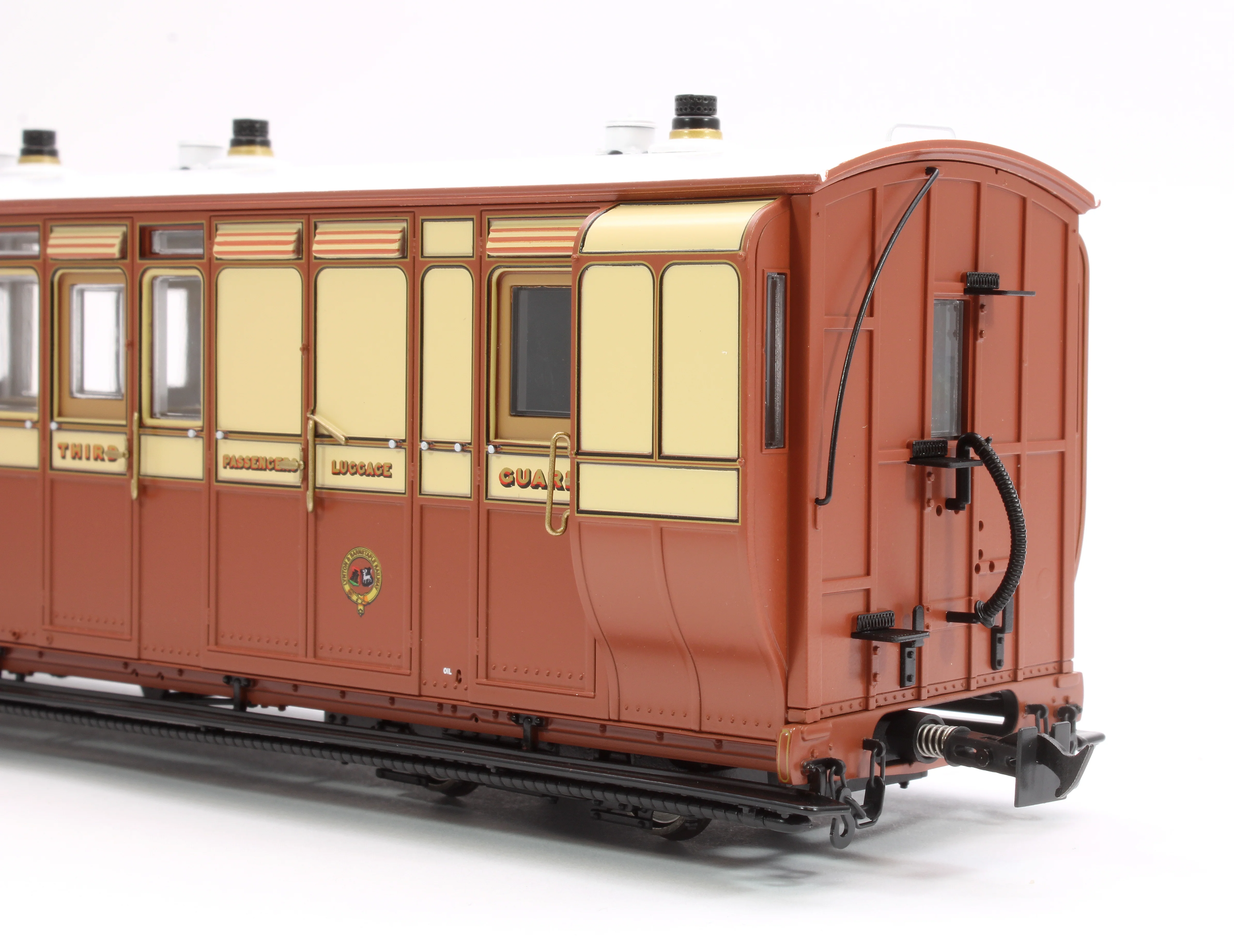 Lynton & Barnstaple Brake 3rd No.16 1898-1902 - DCC Fitted - Image 5