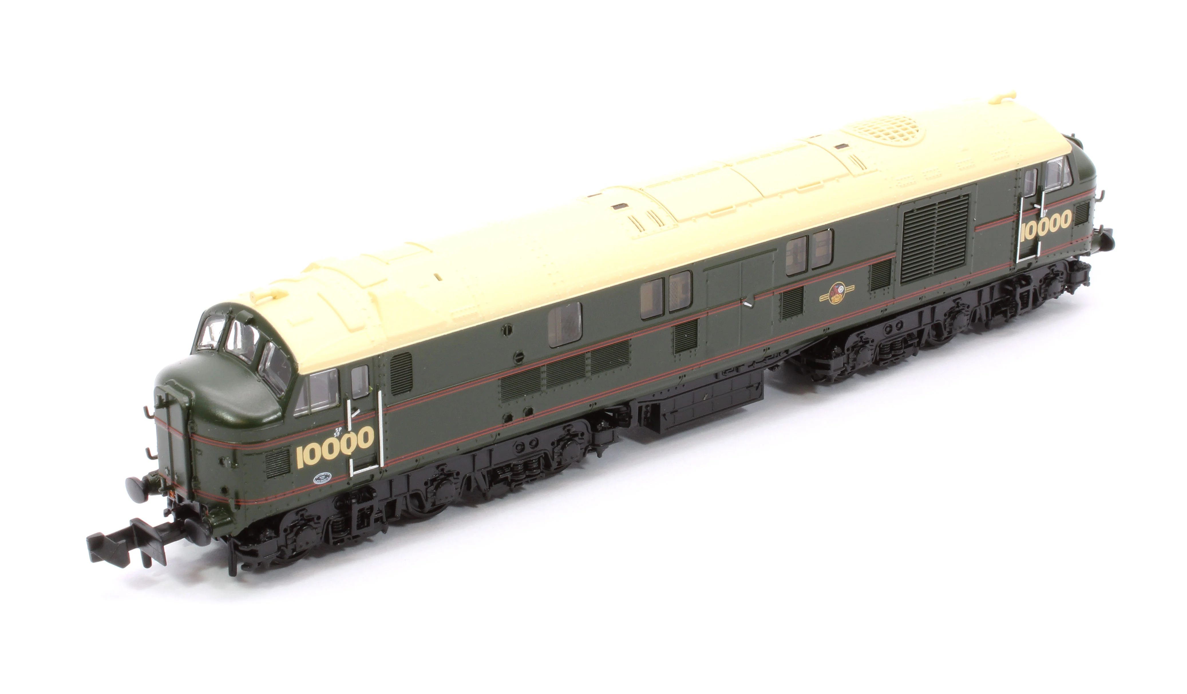 372-916 LMS 10000 BR Lined Green (Late Crest) Diesel Locomotive - Image 10