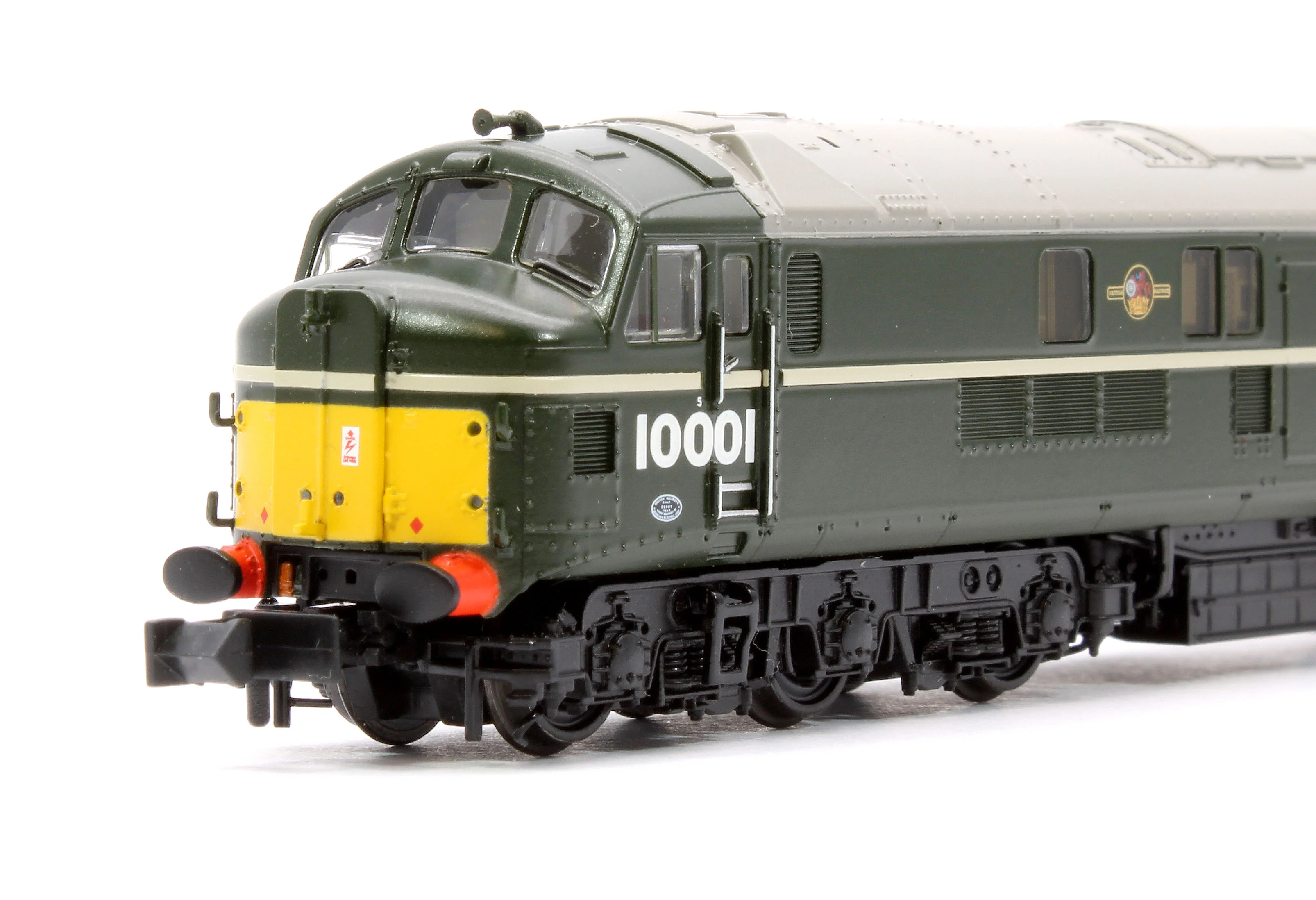 372-918 LMS 10001 BR Green (Small Yellow Panels) Diesel Locomotive - Image 8