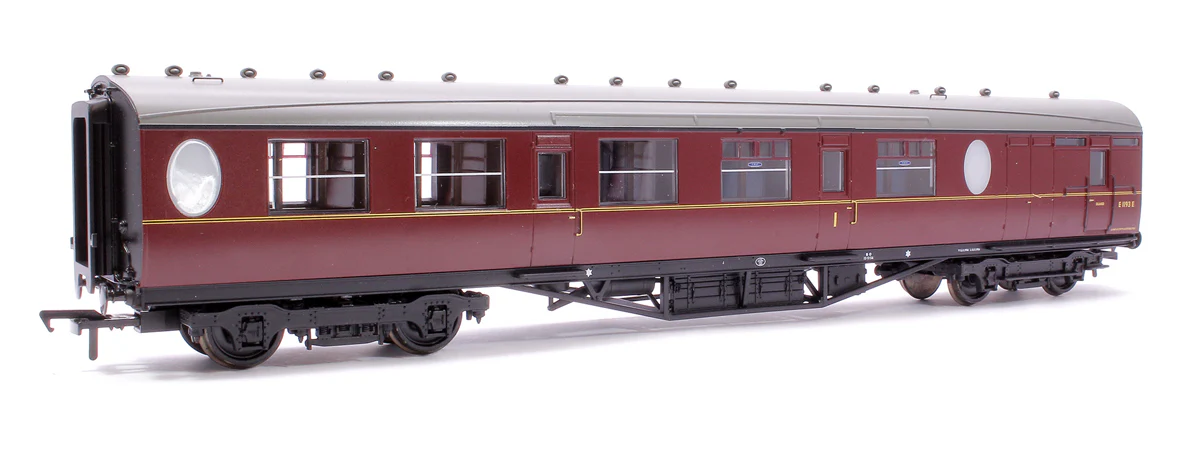 LNER Thompson Brake Composite Corridor BR Maroon No. E1193E - Image 3