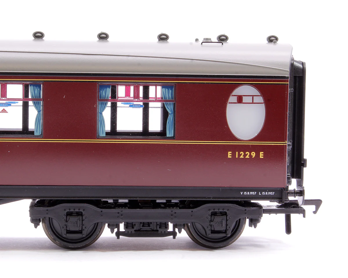 LNER Thompson Composite Corridor BR Maroon No. E1229E - Image 5