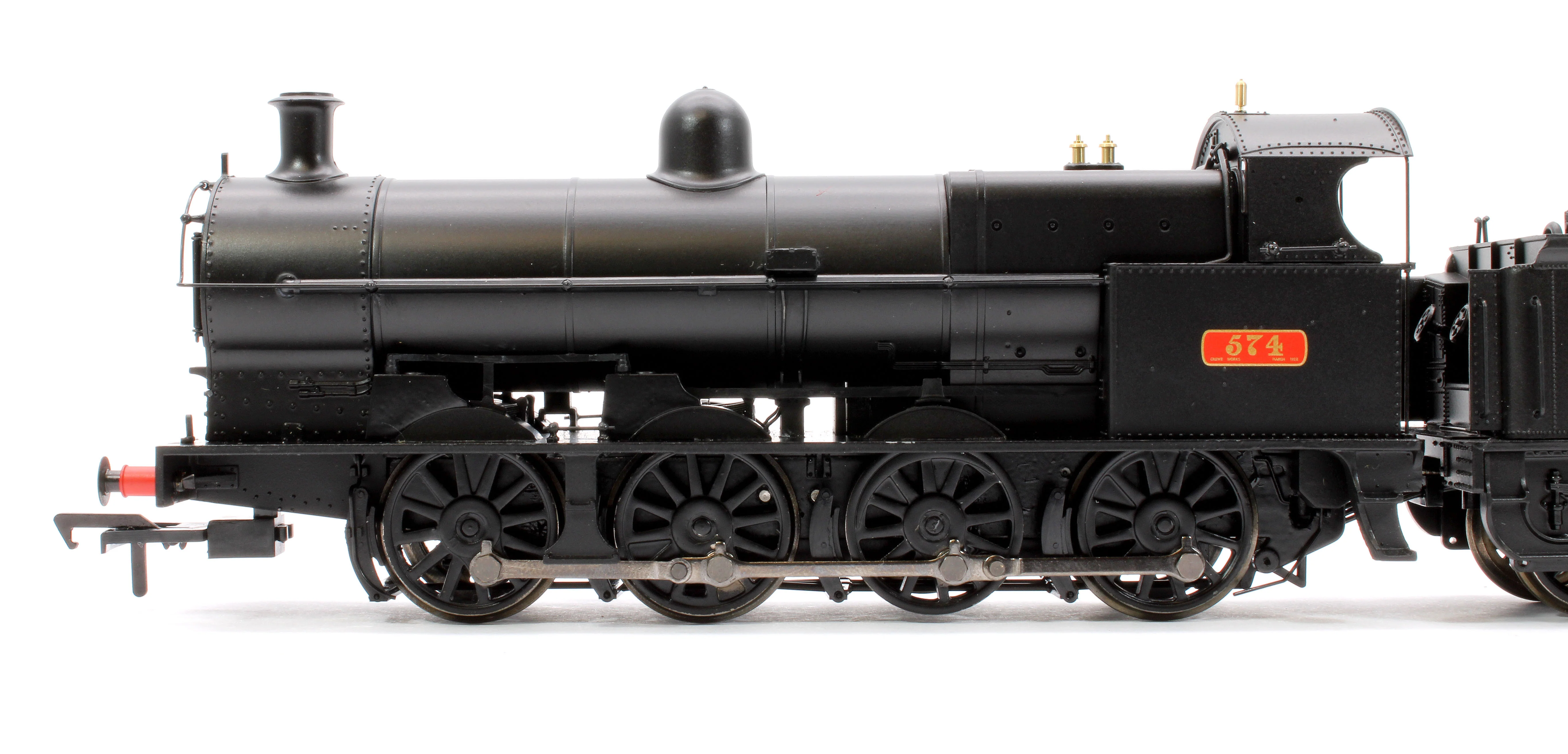 31-482 LNWR G2 574 LNWR Black Steam Locomotive - Image 7