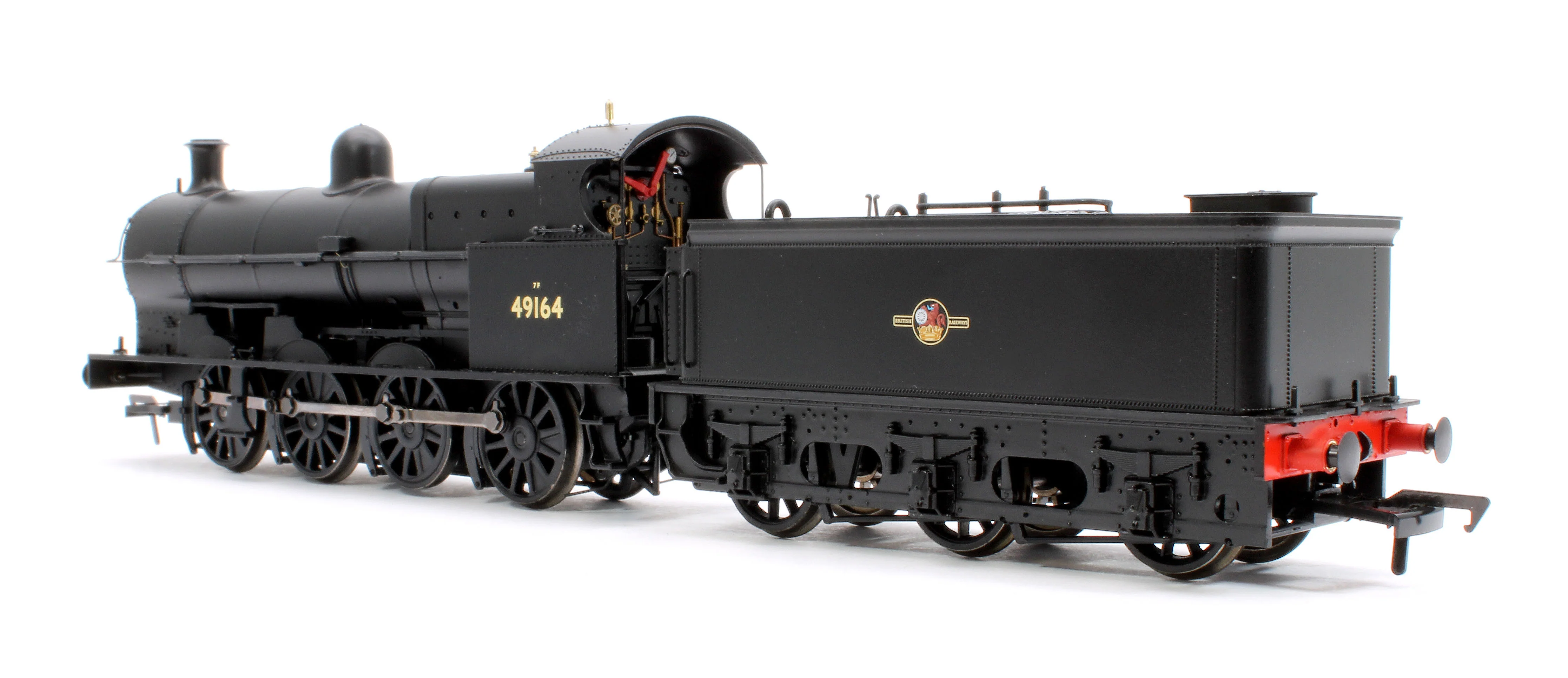 31-479A LNWR G2A 49164 BR Black (Late Crest) Steam Locomotive - Image 3