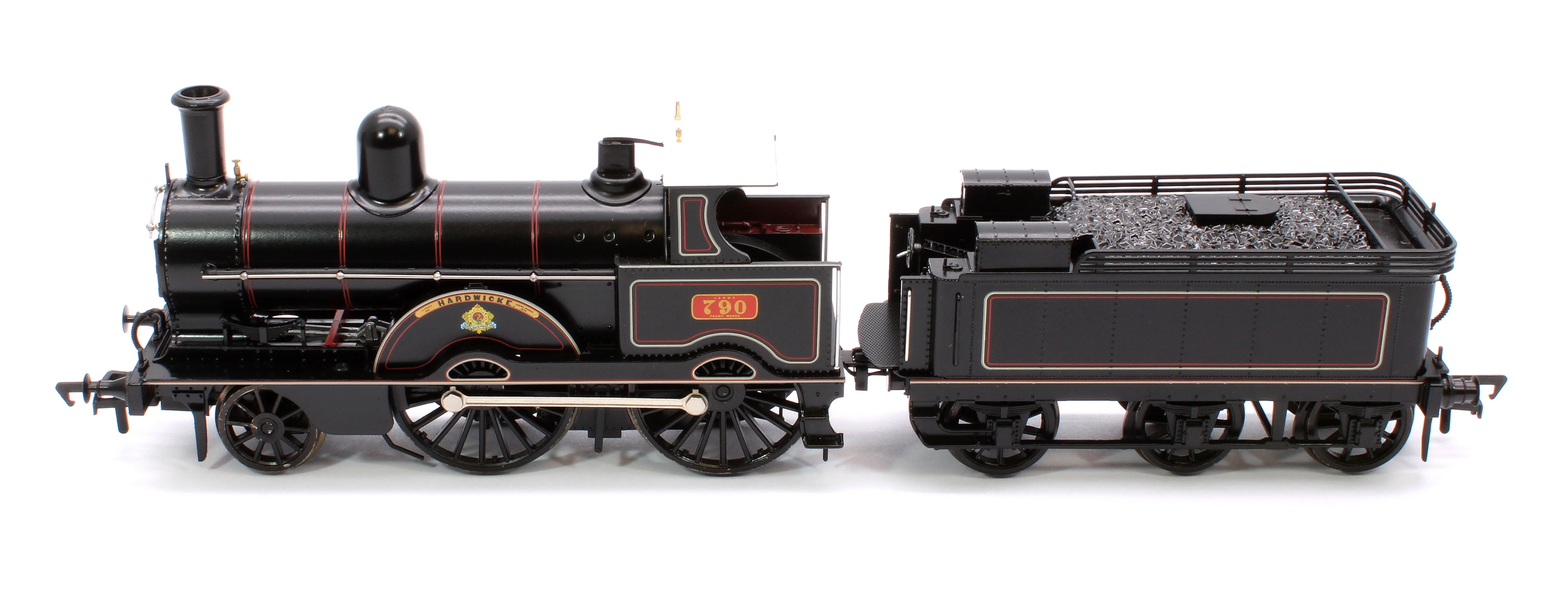 LNWR Improved Precedent 'Hardwicke' LNWR Black No.790 2-4-0 Steam Locomotive - Image 12