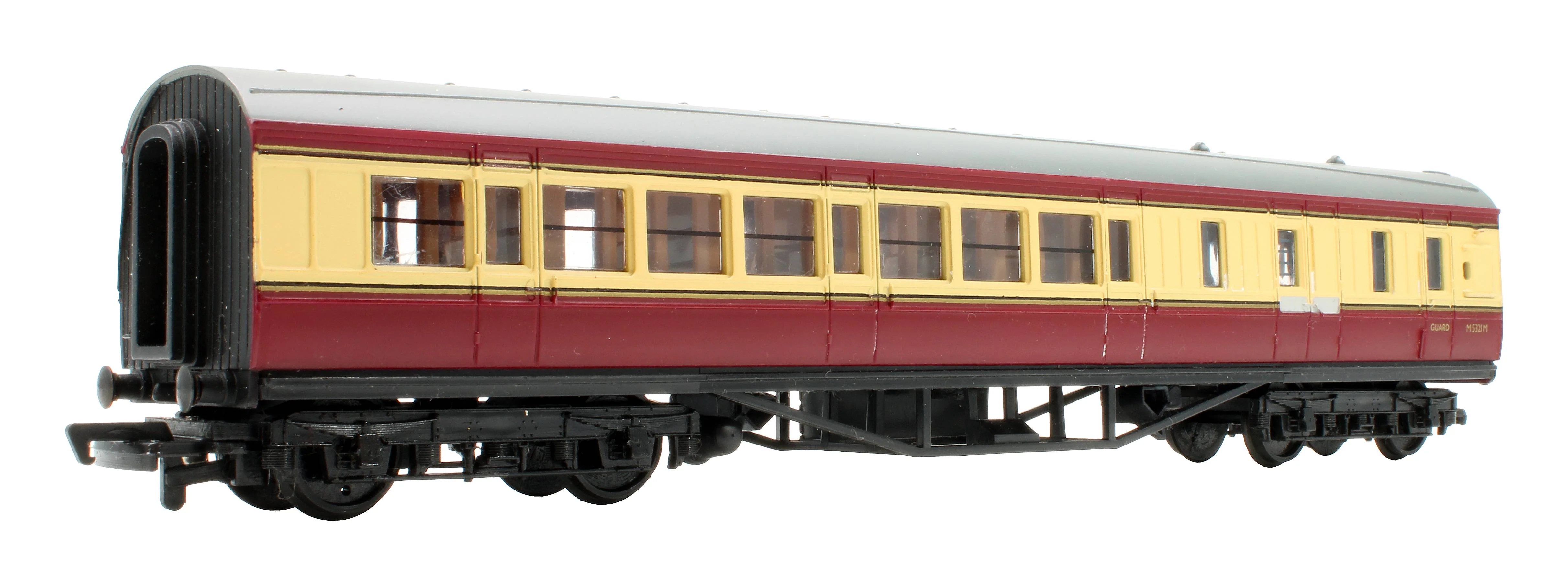 Pre-Owned 37-112 57' Brake/Corridor Coach BR Cream/Crimson 'M5321M' - Image 2