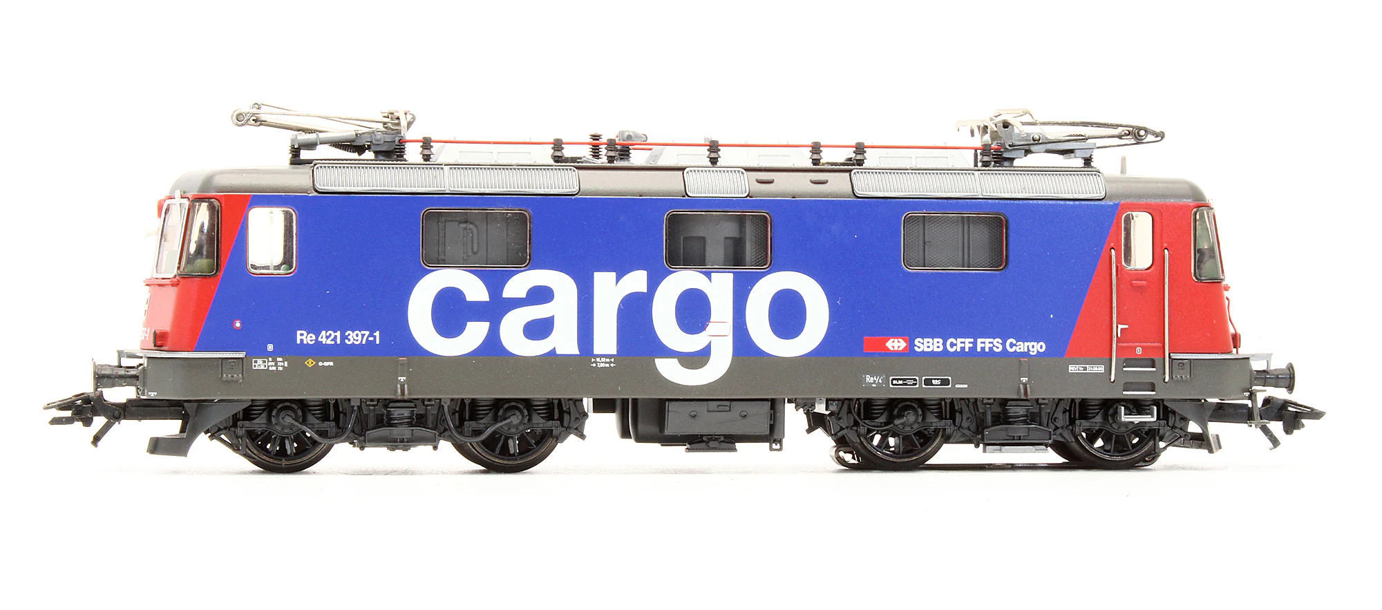 Pre-Owned SBB CFF FFS Cargo Re 421 397-1 Electric Locomotive - 3 Rail Digital - Image 3