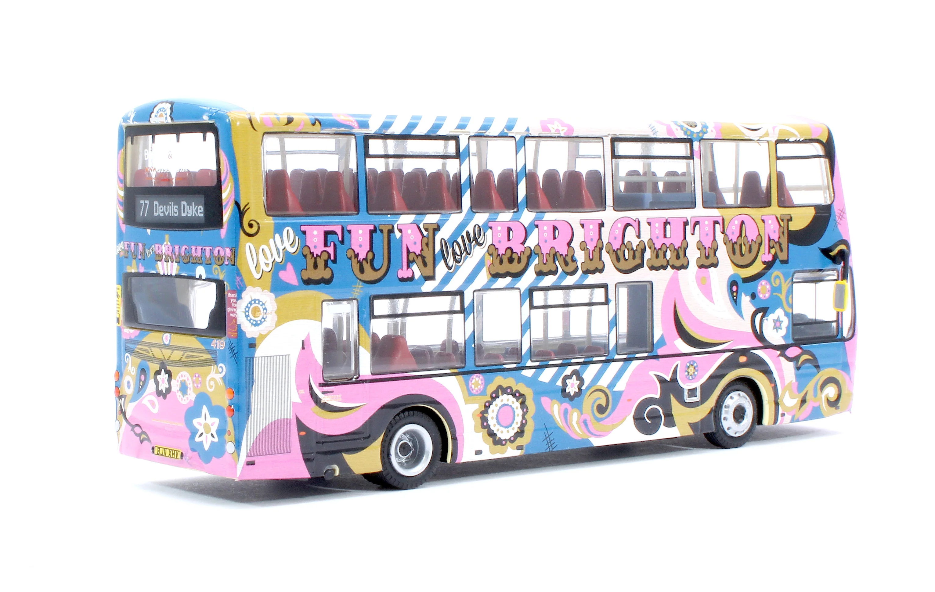 CP46503A Wright Eclipse Gemini 2 Brighton & Hove: 77 Devils Dyke - Image 3
