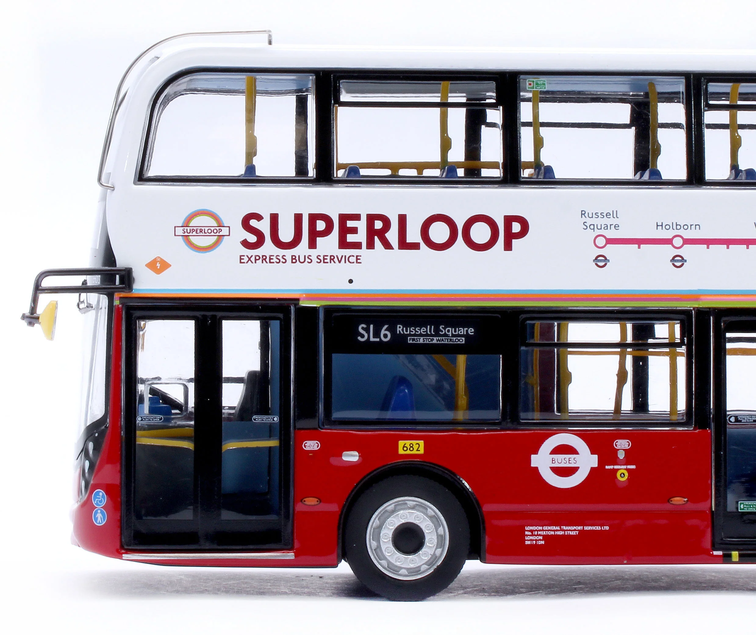 ADL Enviro400 MMC Go Ahead London Superloop SL6 - Image 9
