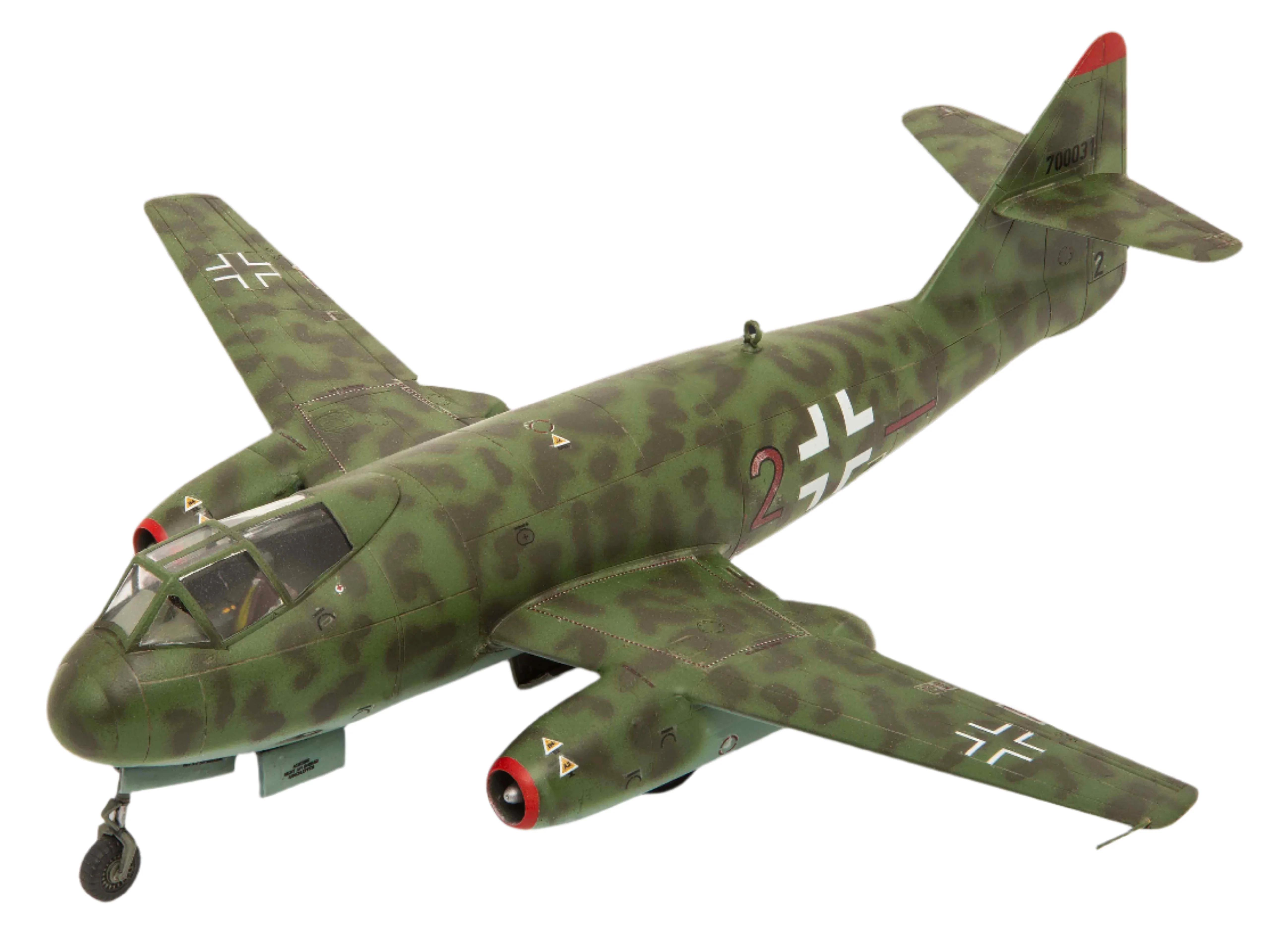63774 Model Set Messerschmitt P.1099A - P-Series Model Kit - Image 2