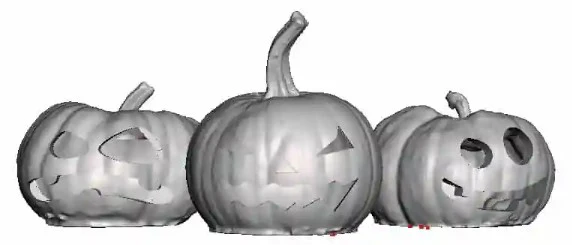 0222-043 O Gauge - Pumpkins Halloween Special - Pack of 6