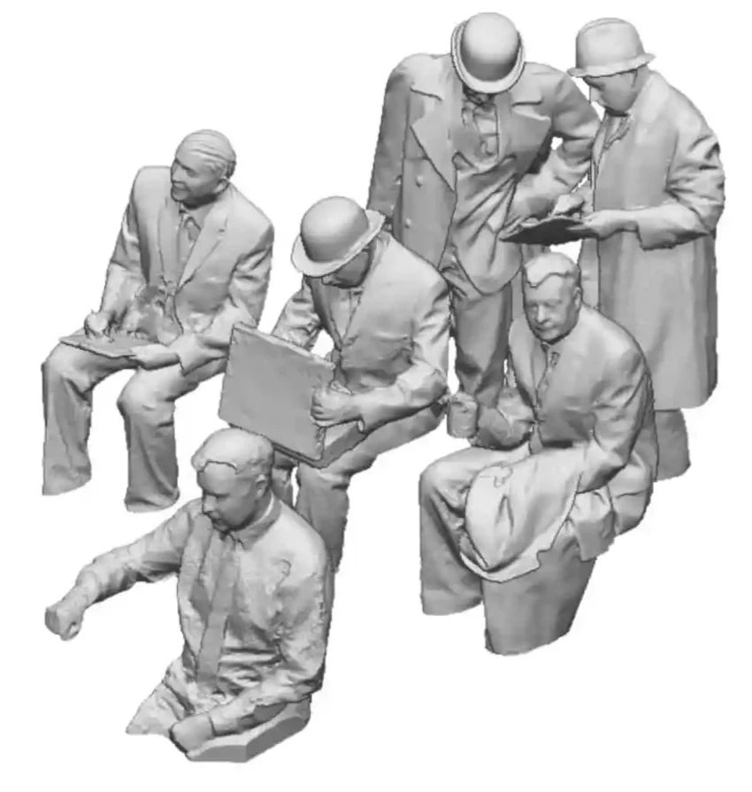 OO Gauge Loco Specific Crew - Caroline Early BR Staff