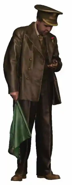 OO Gauge - Railway & Lineside - 1948-1968 British Railways - Passenger Guard with flag - Image 2