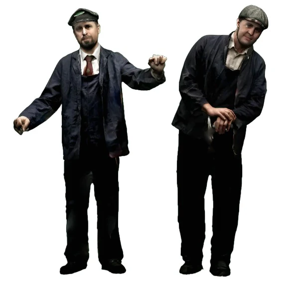 TT:120 Gauge - Loco Specific Crew - Dapol B4 Crew Pack - Image 2