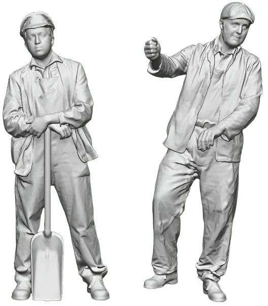 TT:120 Gauge - Loco Specific Crew - Dapol / Hornby Terrier Crew Pack