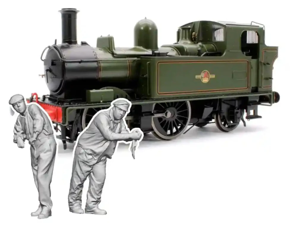 O Gauge Railway & Lineside - GWR 14XX Crew