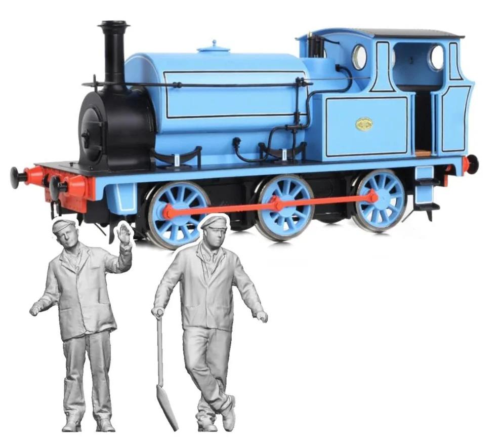 O Gauge Loco Specific Crew - Hudswell Clarke 0-6-0