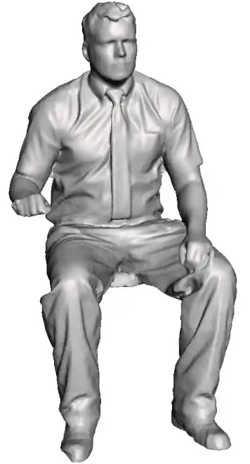 OO Gauge - Railway & Lineside - 1998-Present Day - Seated Driver in shirt & tie