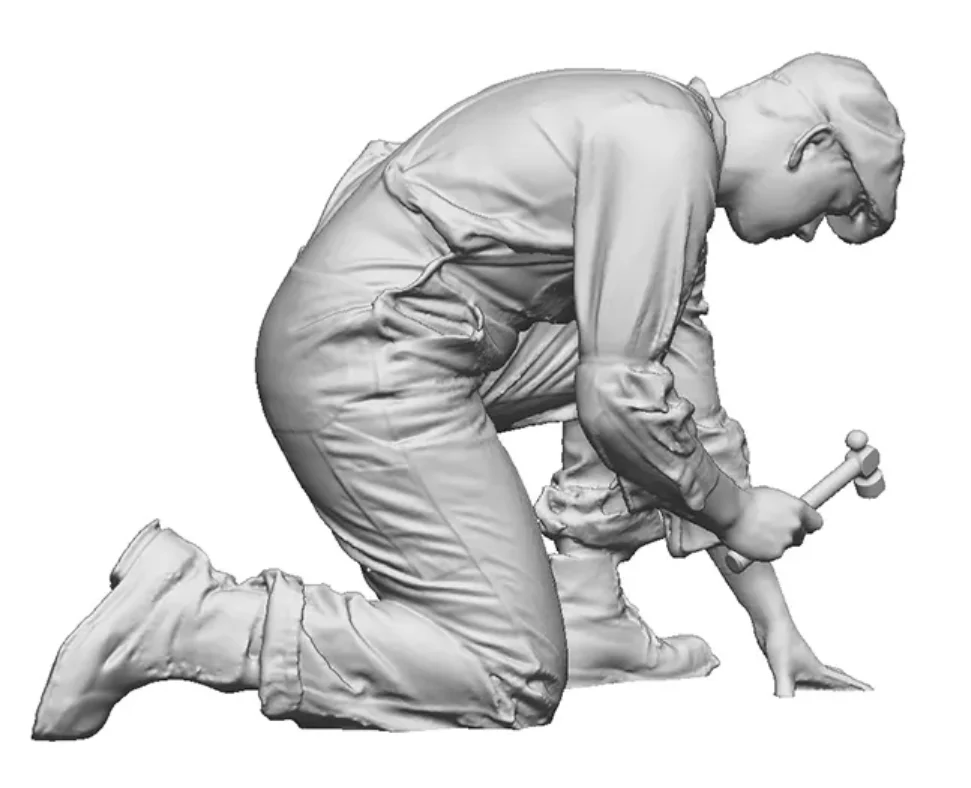OO Gauge - Trade & Services - Workman with hammer