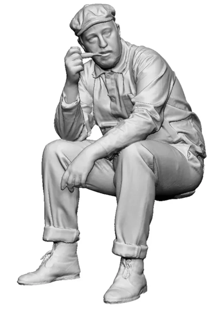 TT:120 Gauge - Trade & Services - Mill worker at rest