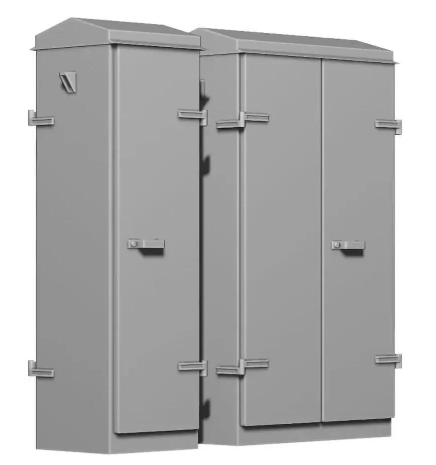 OO Gauge Lineside Details - Modern Lineside Cabinets x5