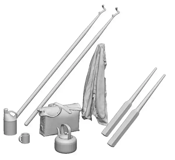 O Gauge - GWR Brake Van Detailing Set