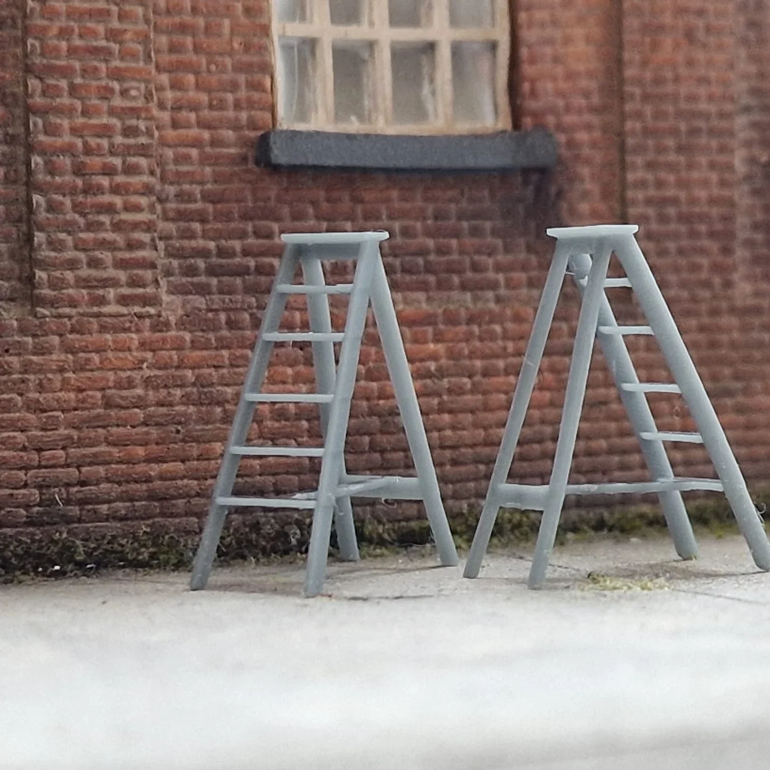 2709-043 O Gauge Detailing - Step Ladders x2 - Image 2