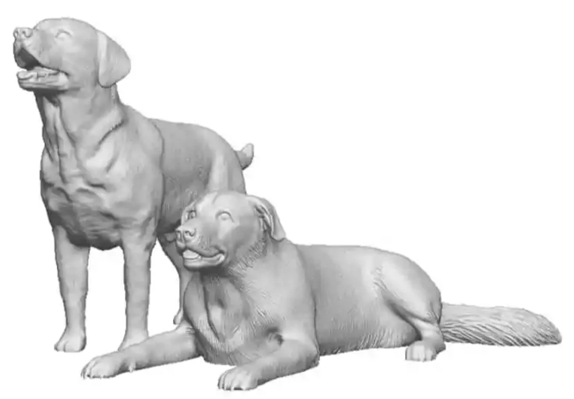 O Gauge - Pets, Wildlife & Livestock - Labradors x2