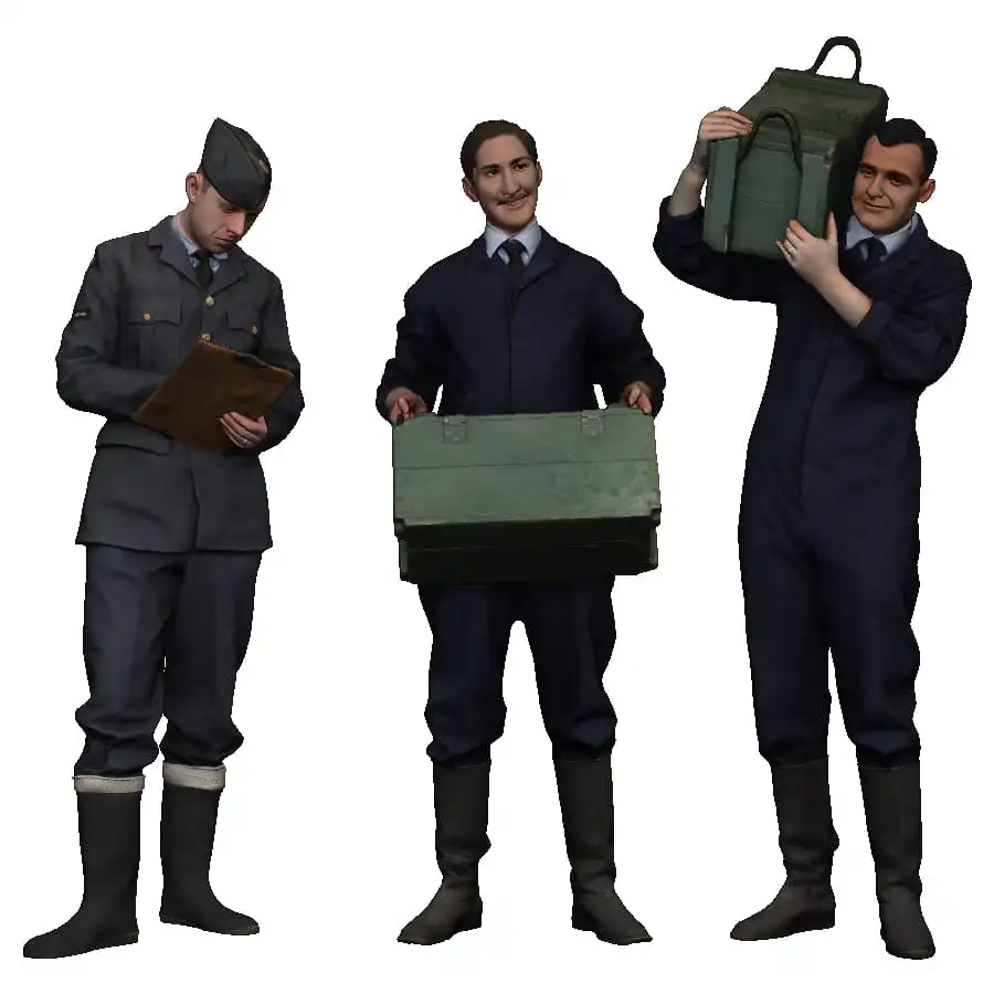 1:72 Scale RAF Through the Ages - World War Two - RAF Ground Crew - Image 2