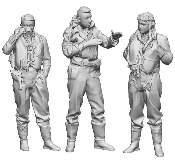 1:48 Scale RAF Through the Ages - World War Two - RAF 2TAF Pilots in Conversation