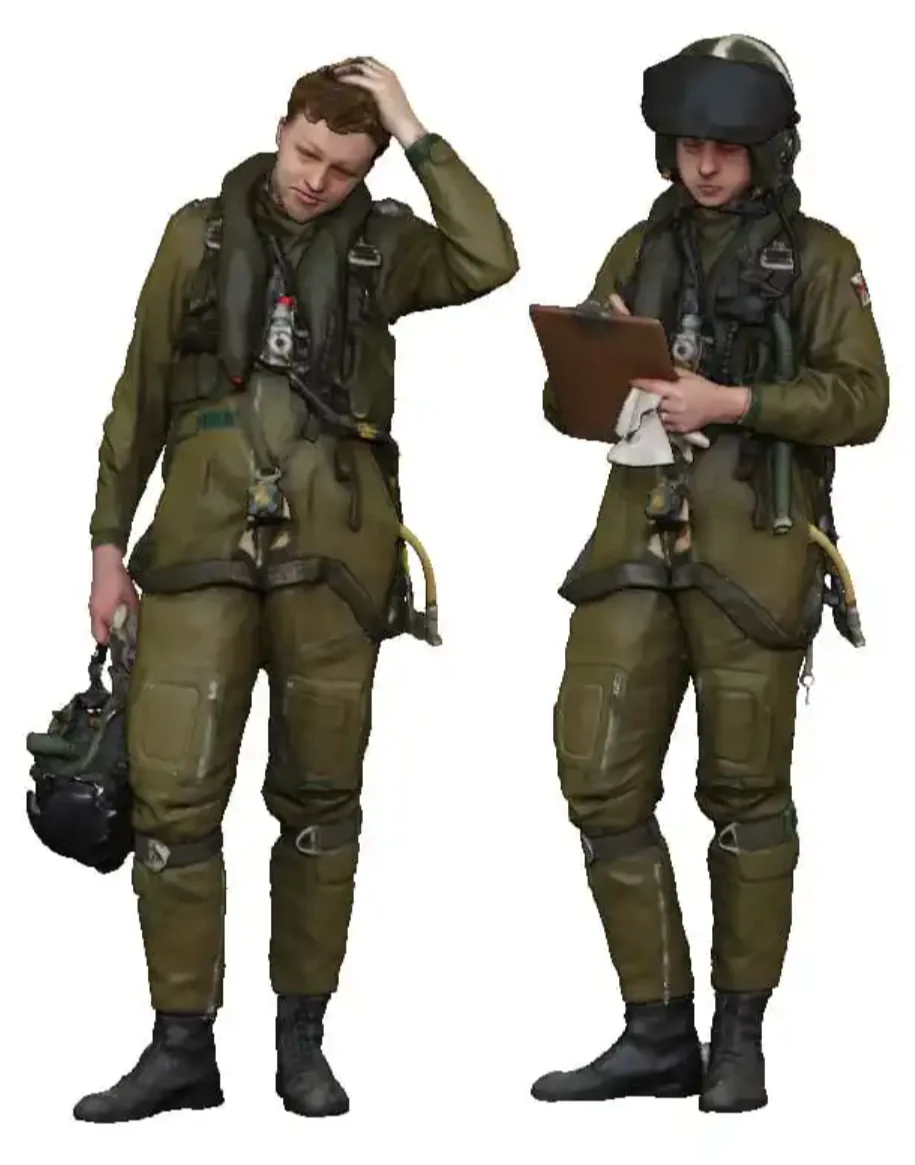 1:32 Scale RAF Through the Ages - Post War - RAF F-4 Phantom Crew