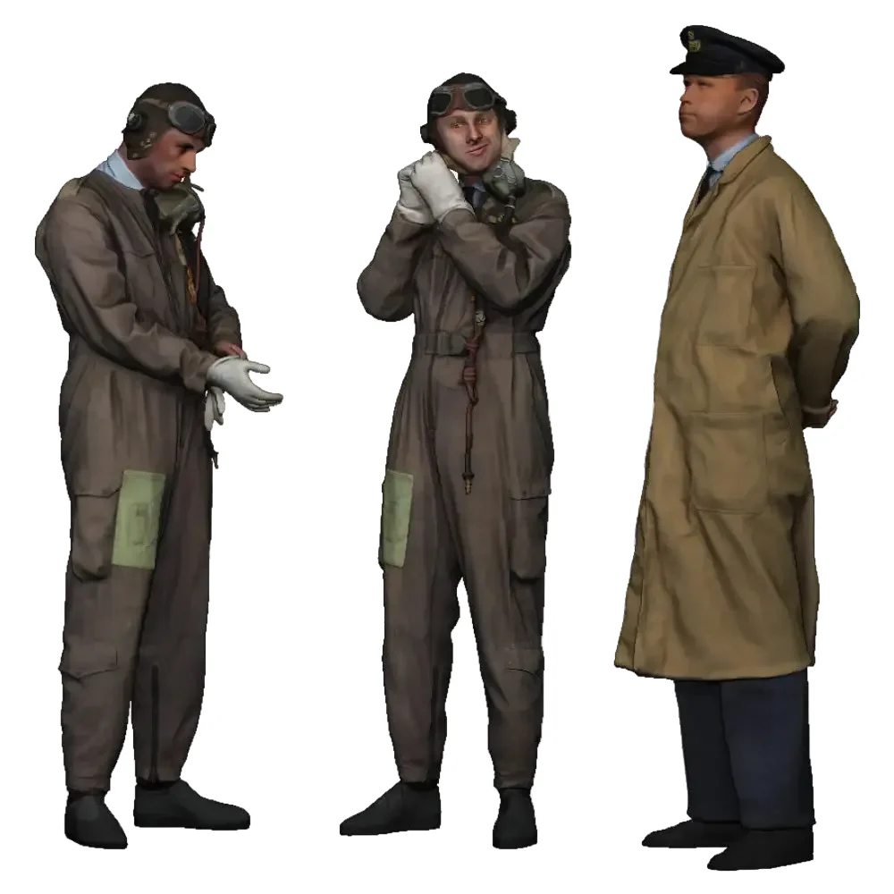 1:32 Scale RAF Through the Ages - RAF Late 40s/1950s Pilots