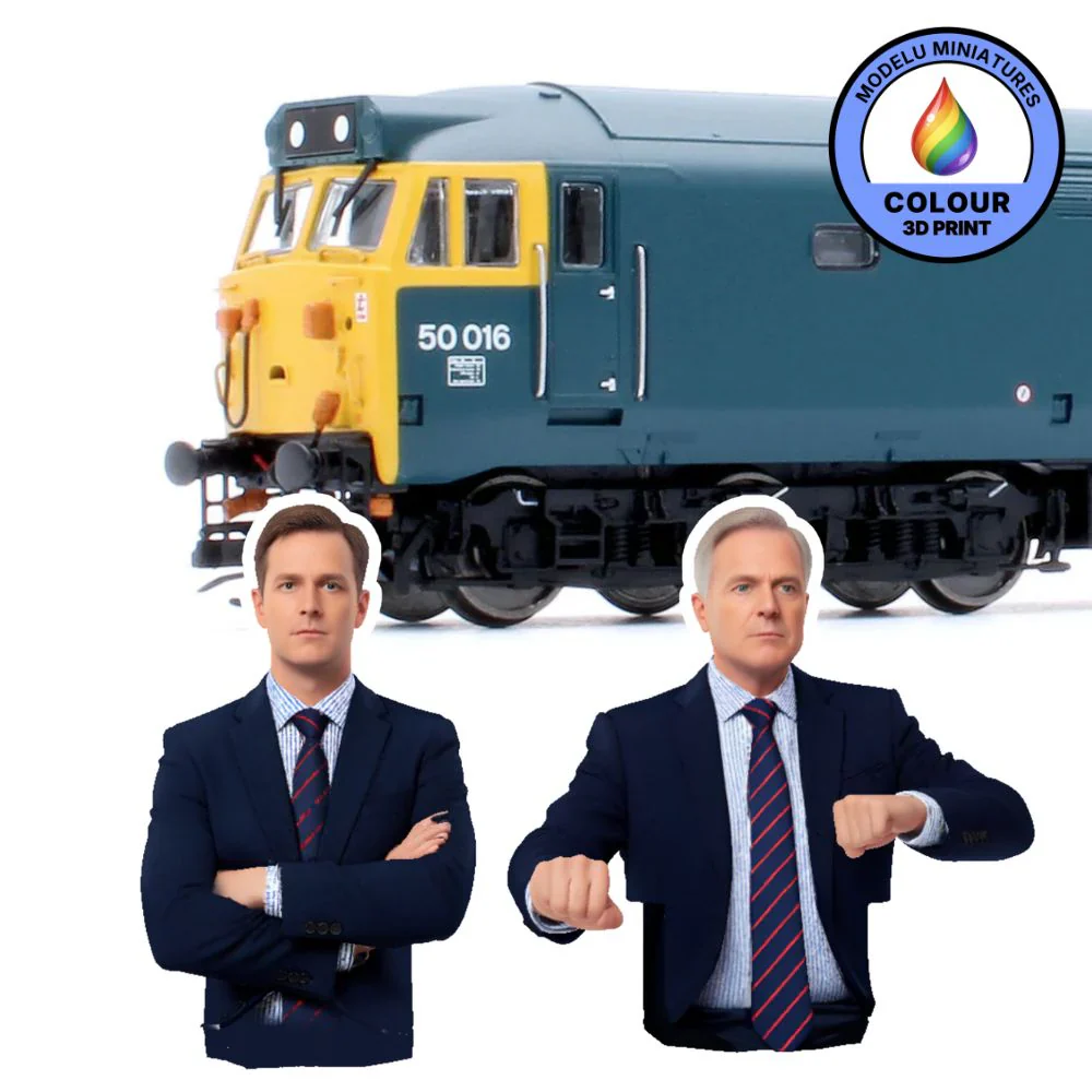 80802-120C TT:120 Gauge Loco Specific Crew - Class 50 BR
