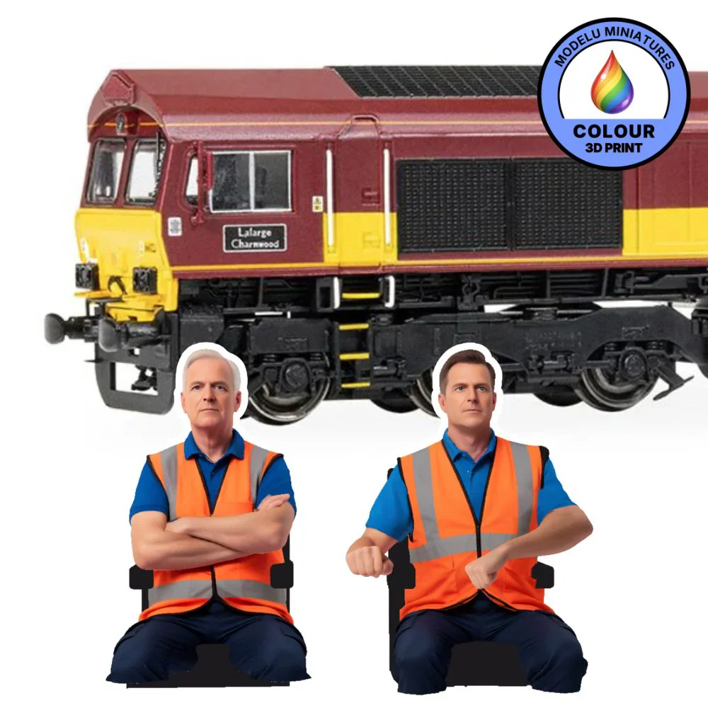 80906-120C TT:120 Gauge Loco Specific Modern Crew - Class 66