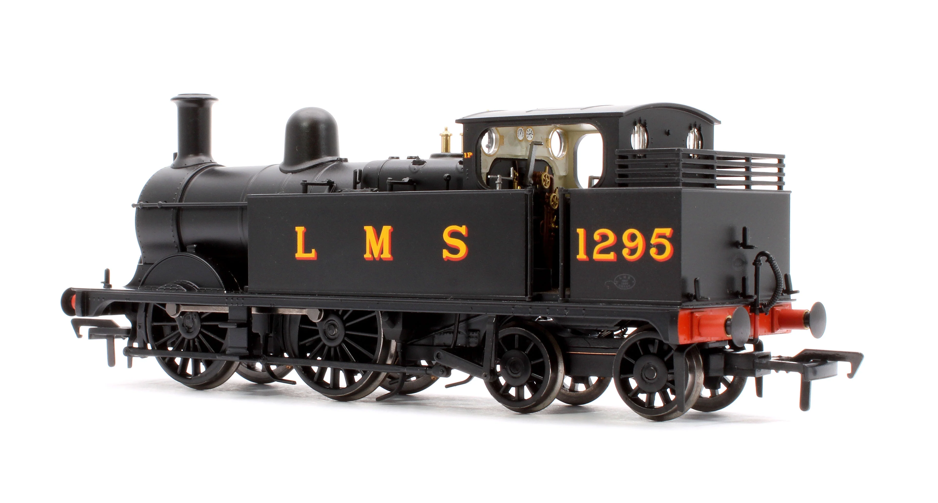 31-741BSF MR 1532 (1P) Tank 1295 LMS Black Steam Locomotive - DCC Sound - Image 2