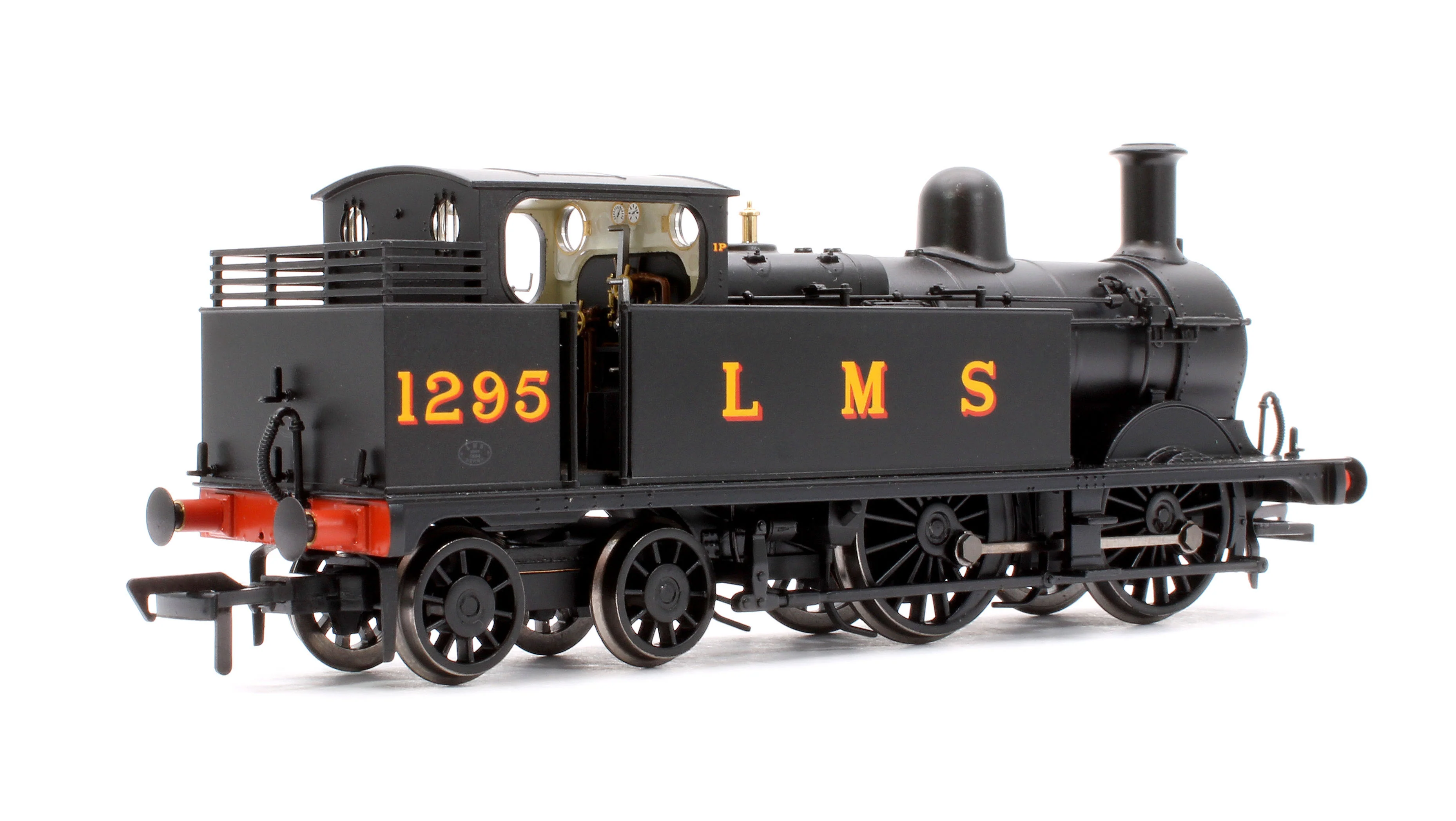 31-741BSF MR 1532 (1P) Tank 1295 LMS Black Steam Locomotive - DCC Sound - Image 3