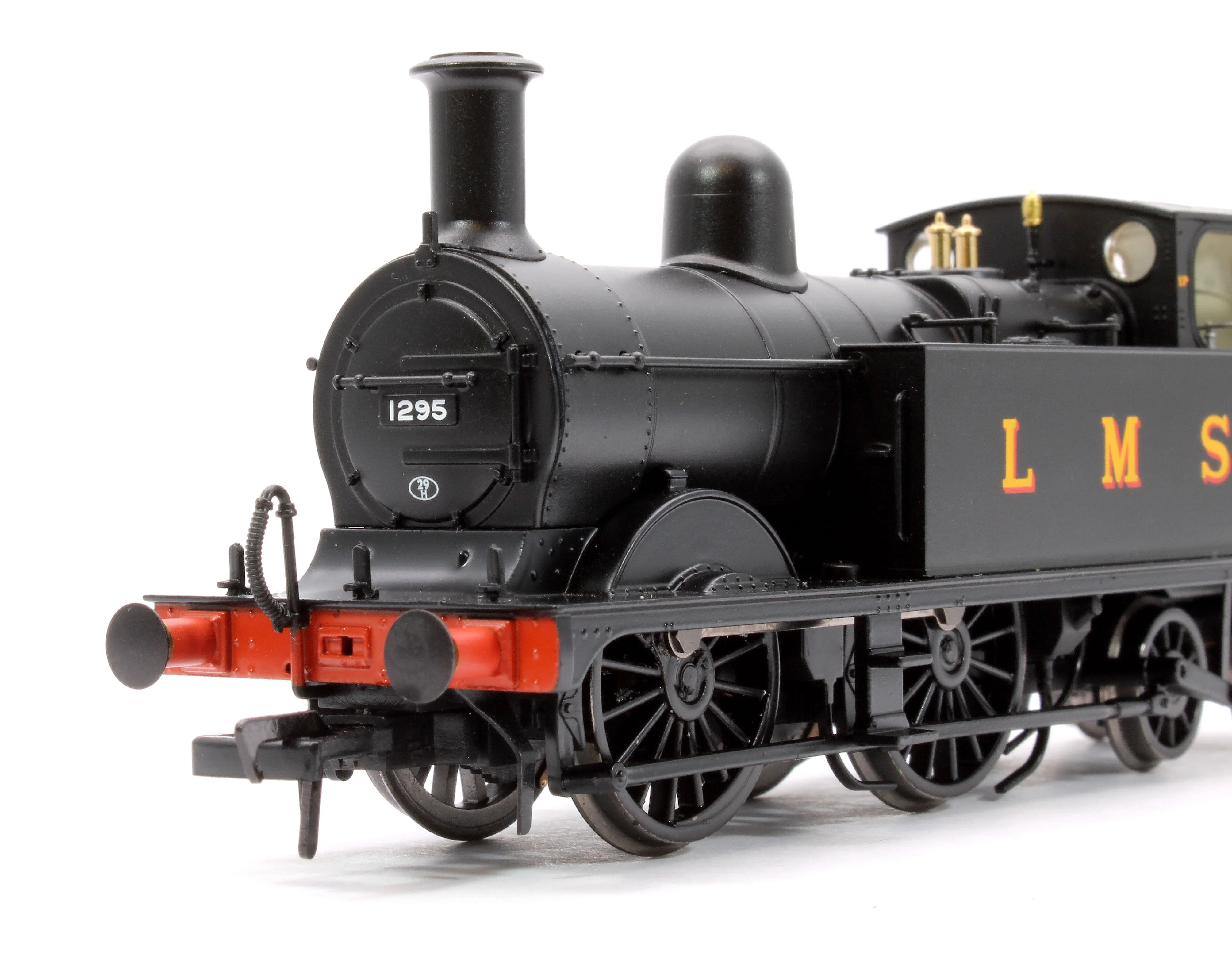 31-741BSF MR 1532 (1P) Tank 1295 LMS Black Steam Locomotive - DCC Sound - Image 7