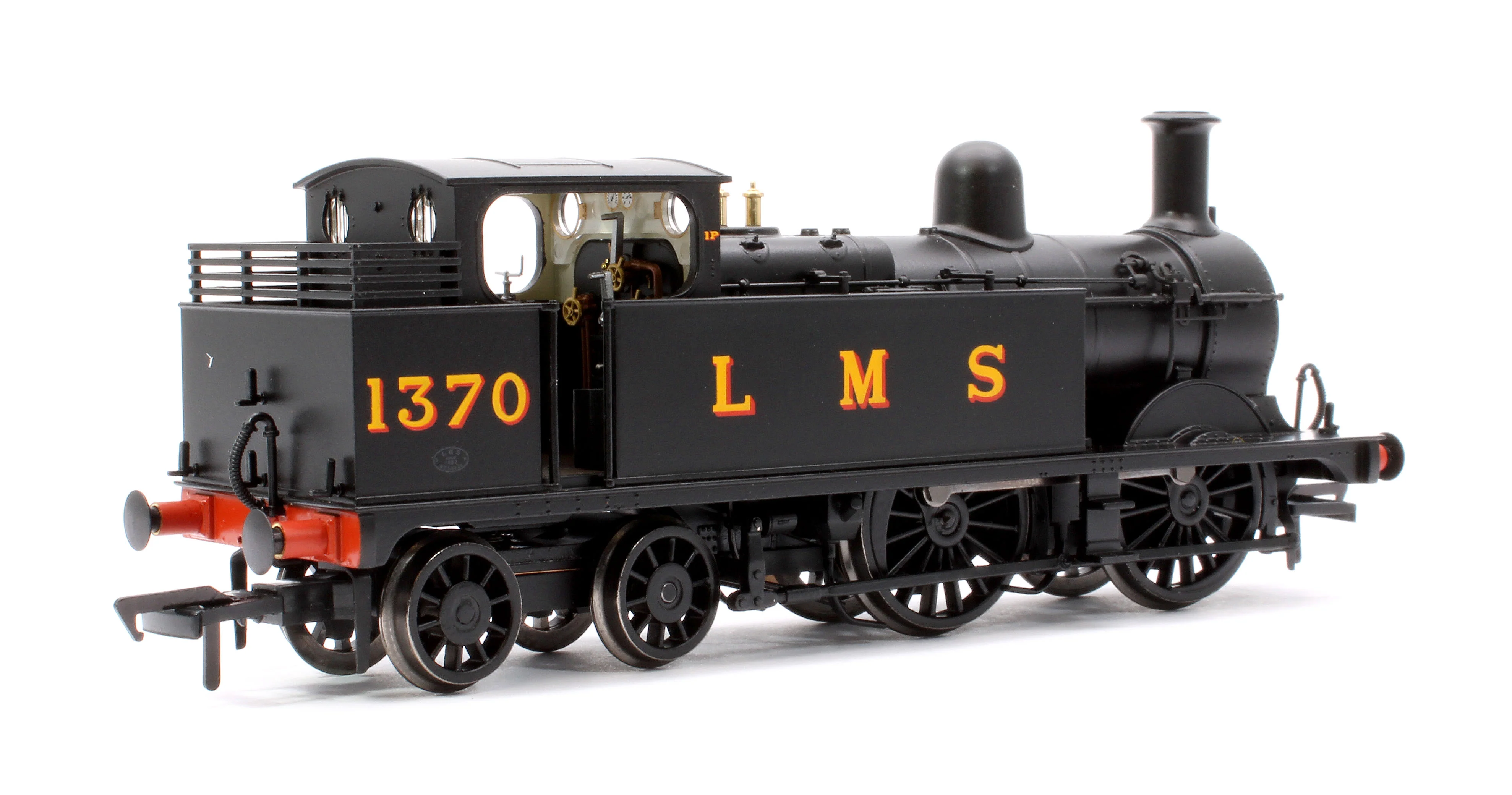 31-741A MR 1532 (1P) Tank 1370 LMS Black Steam Locomotive - Image 3