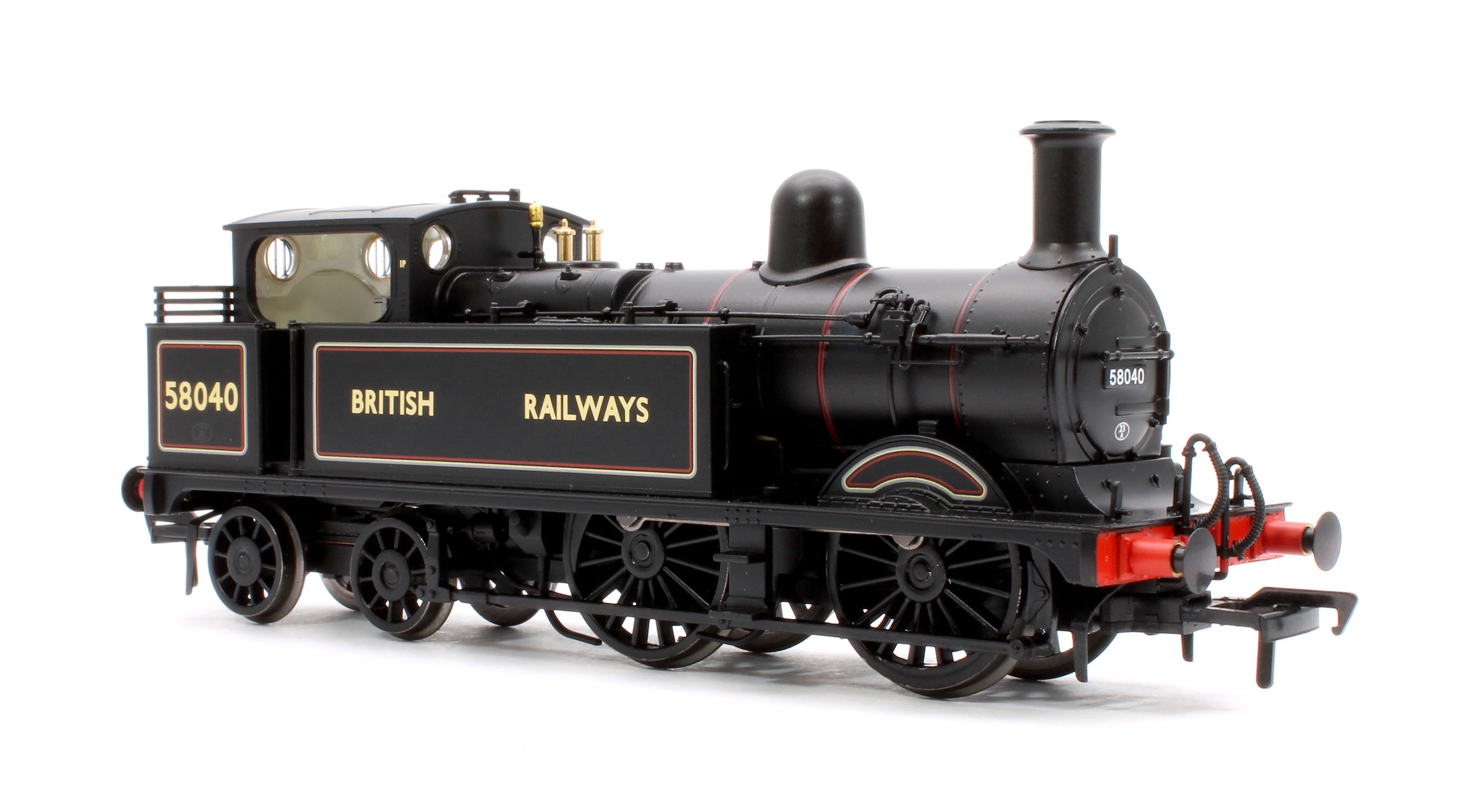 31-743A MR 1532 (1P) Tank 58040 BR Lined Black (British Railways) Steam Locomotive - Image 4